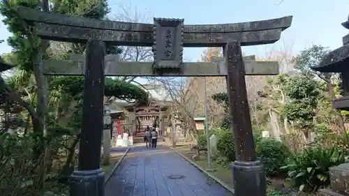 江島神社の鳥居