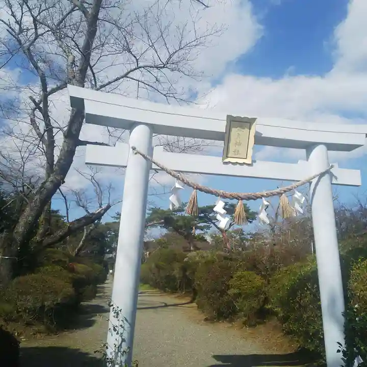 矢奈比賣神社(見付天神)の鳥居