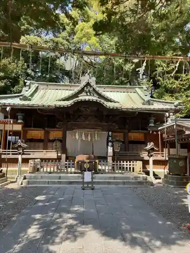 調神社の本殿