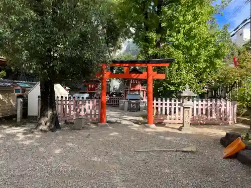 率川神社（大神神社摂社）の鳥居