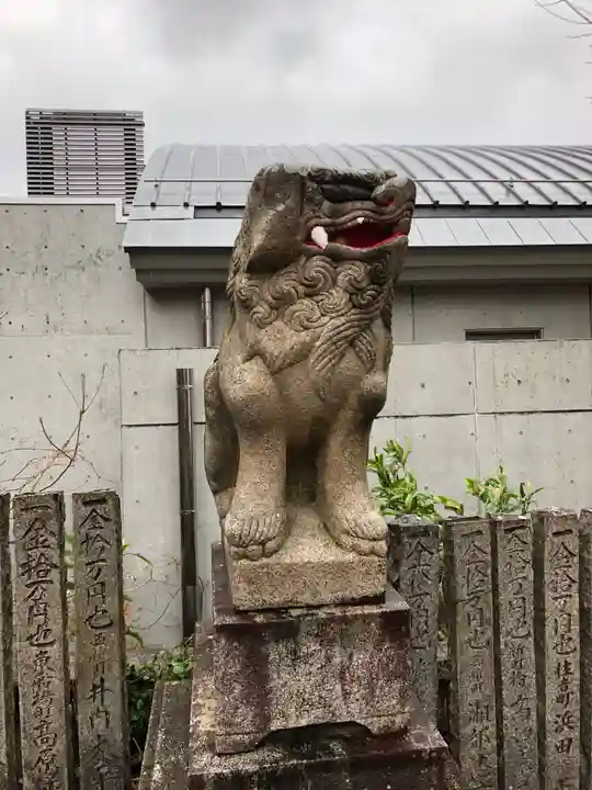 徳島眉山天神社の狛犬