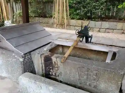荒井神社の手水舎