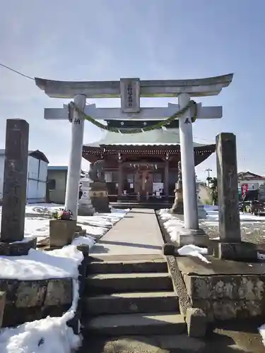 熊野福藏神社の鳥居