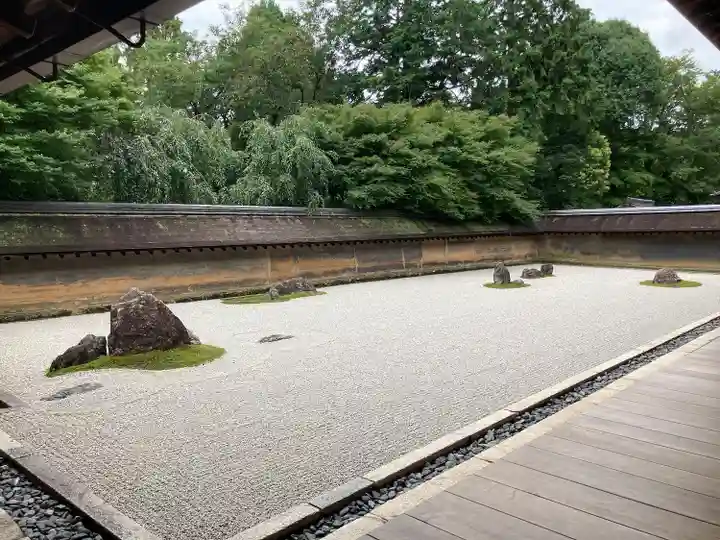 龍安寺の庭園