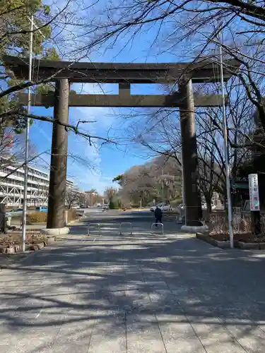 愛知縣護國神社の鳥居