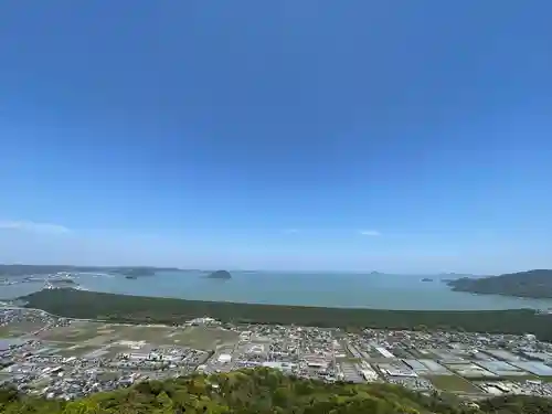 鏡山稲荷神社の景色