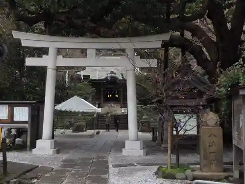 御霊神社の鳥居