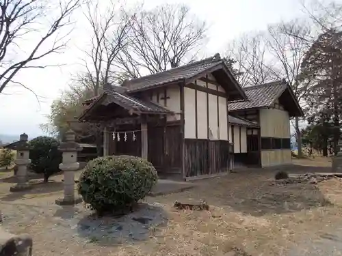 阿保神社の本殿・本堂