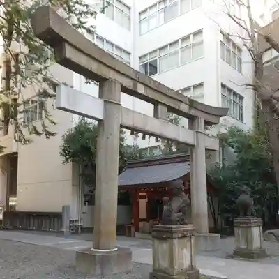 日本橋日枝神社の鳥居
