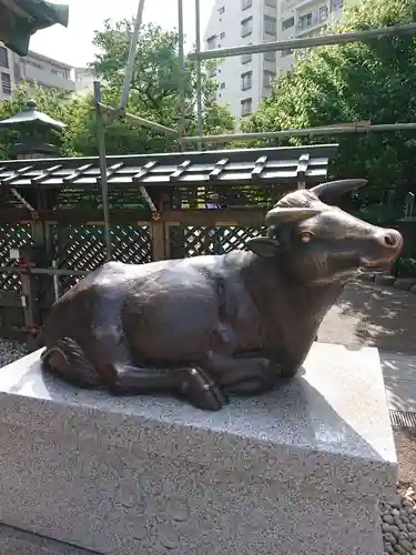 湯島天満宮の狛犬