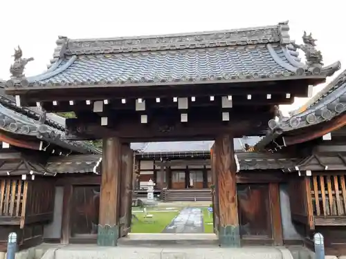 河野西入坊の山門・神門