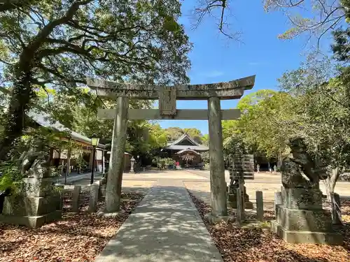 鏡神社の鳥居