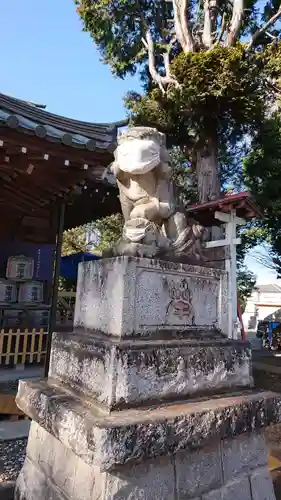 鶴峯八幡宮の狛犬