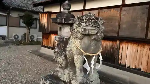 杵築神社の狛犬