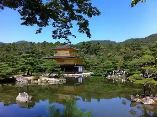 鹿苑寺（金閣寺）の庭園