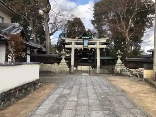 那波加神社の鳥居