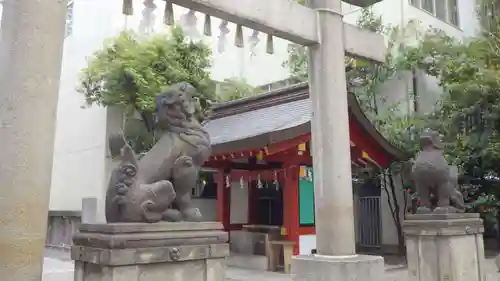 日本橋日枝神社の狛犬