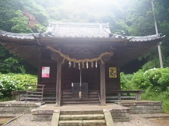 白山神社の本殿・本堂