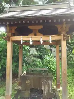 御嶽社（与野七福神弁財天）の手水舎