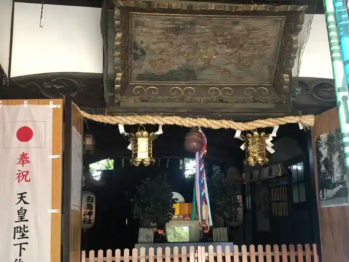 白鳥神社の本殿・本堂