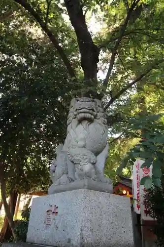 馬場氷川神社の狛犬