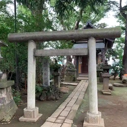 品川神社の鳥居