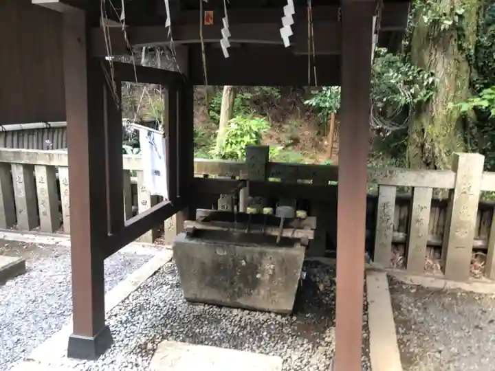 山科神社の手水舎