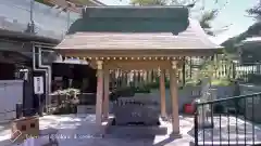 高尾山麓氷川神社の手水