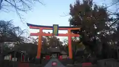 平野神社の鳥居