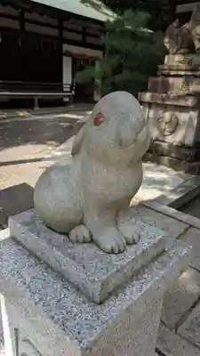 岡崎神社の狛犬