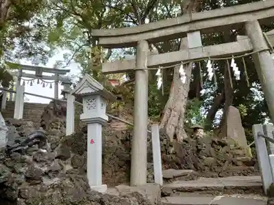 多摩川浅間神社の鳥居