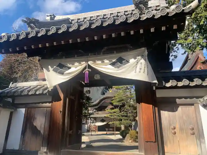 恵林寺の山門・神門