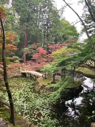 八葉寺の庭園