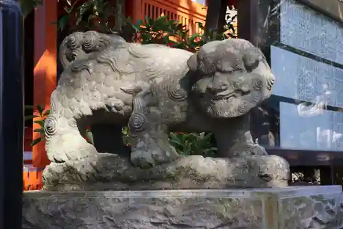 銚港神社の狛犬