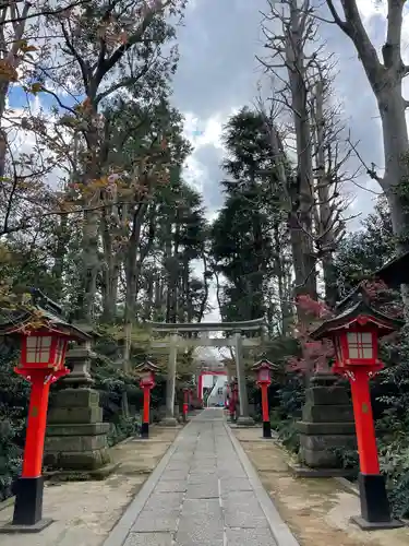 馬橋稲荷神社の塔