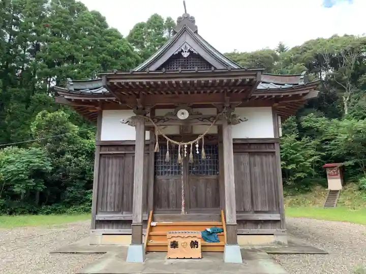 日吉神社の本殿・本堂