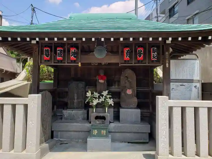 駒込妙義坂子育地蔵尊の地蔵