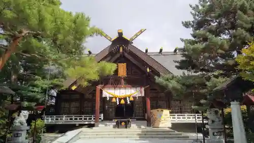 北見神社の本殿