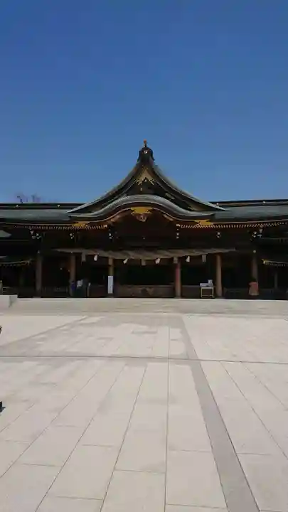 寒川神社の本殿・本堂