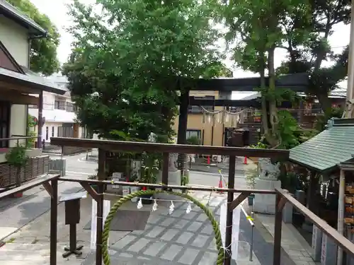 菊名神社の鳥居