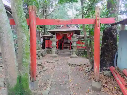 白郷稲荷神社の鳥居