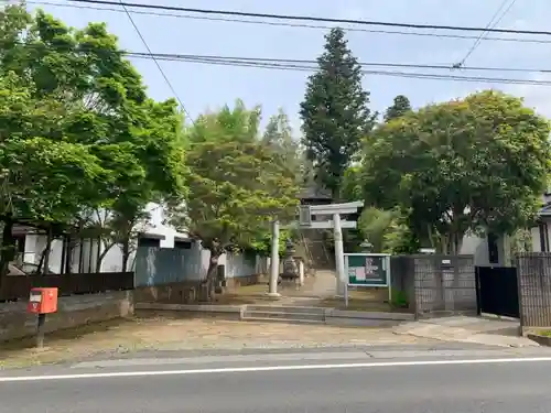 番場神社の鳥居