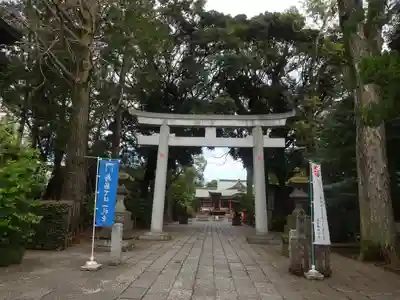 武蔵野八幡宮の鳥居