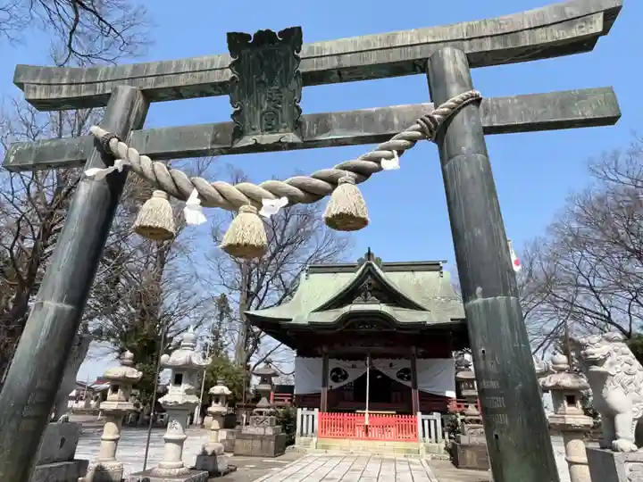 東石清水八幡神社(埼玉県)