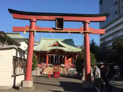 東京羽田 穴守稲荷神社の鳥居