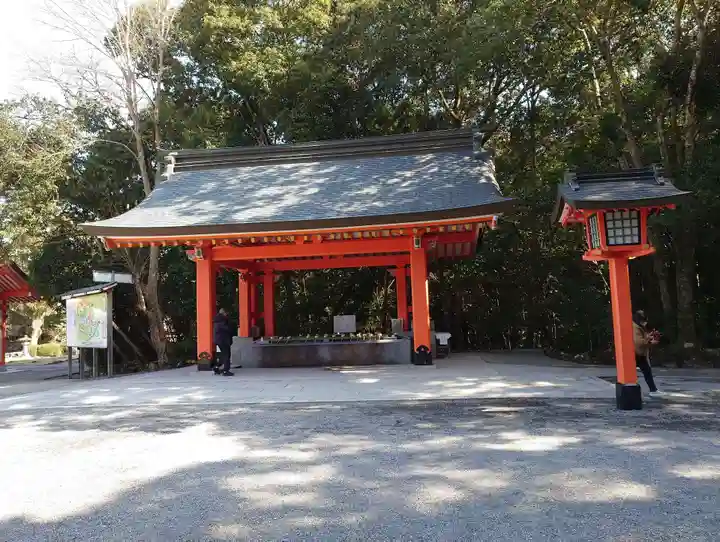 宇佐神宮の手水舎