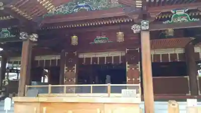 湯島天満宮の本殿・本堂