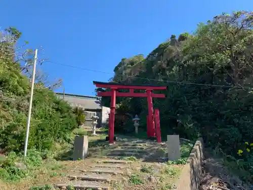 嚴嶋神社の鳥居