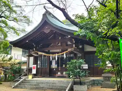 萱津神社の本殿・本堂