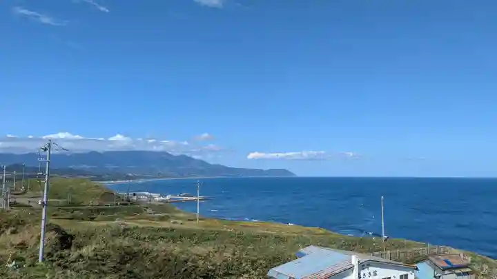 襟裳神社の周辺